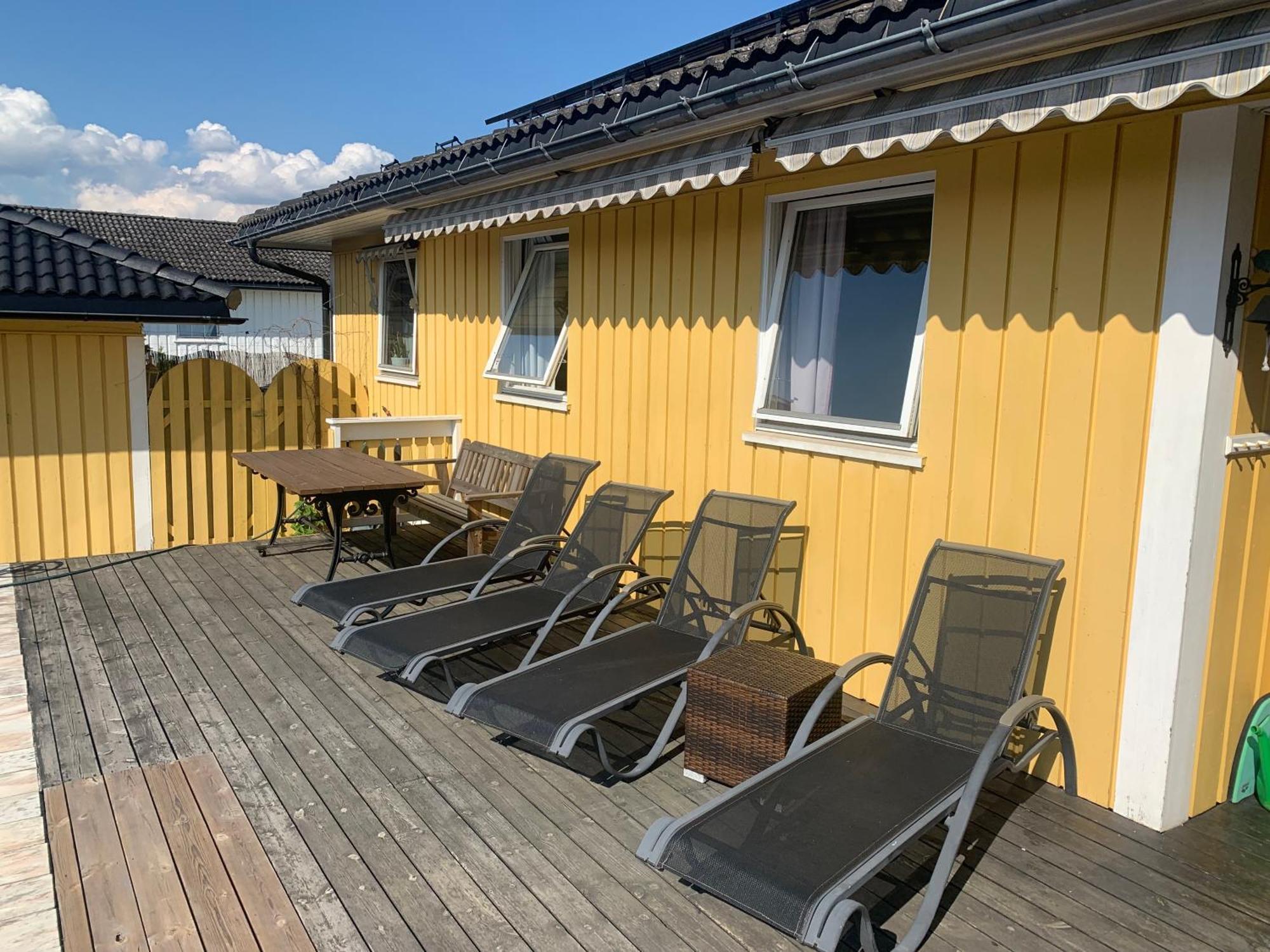 Modern Apartment With Pool & Sauna Porsgrunn Eksteriør bilde